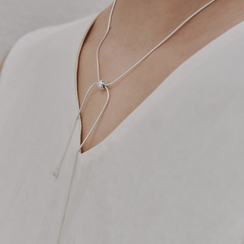 Enuff (silver 925) 2 Way Drop Necklace