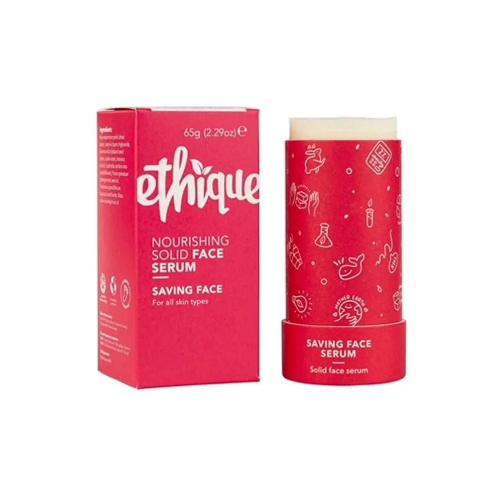 

Ethique Saving Face Nourishing Solid Face Serum 65g Tube for All Skin