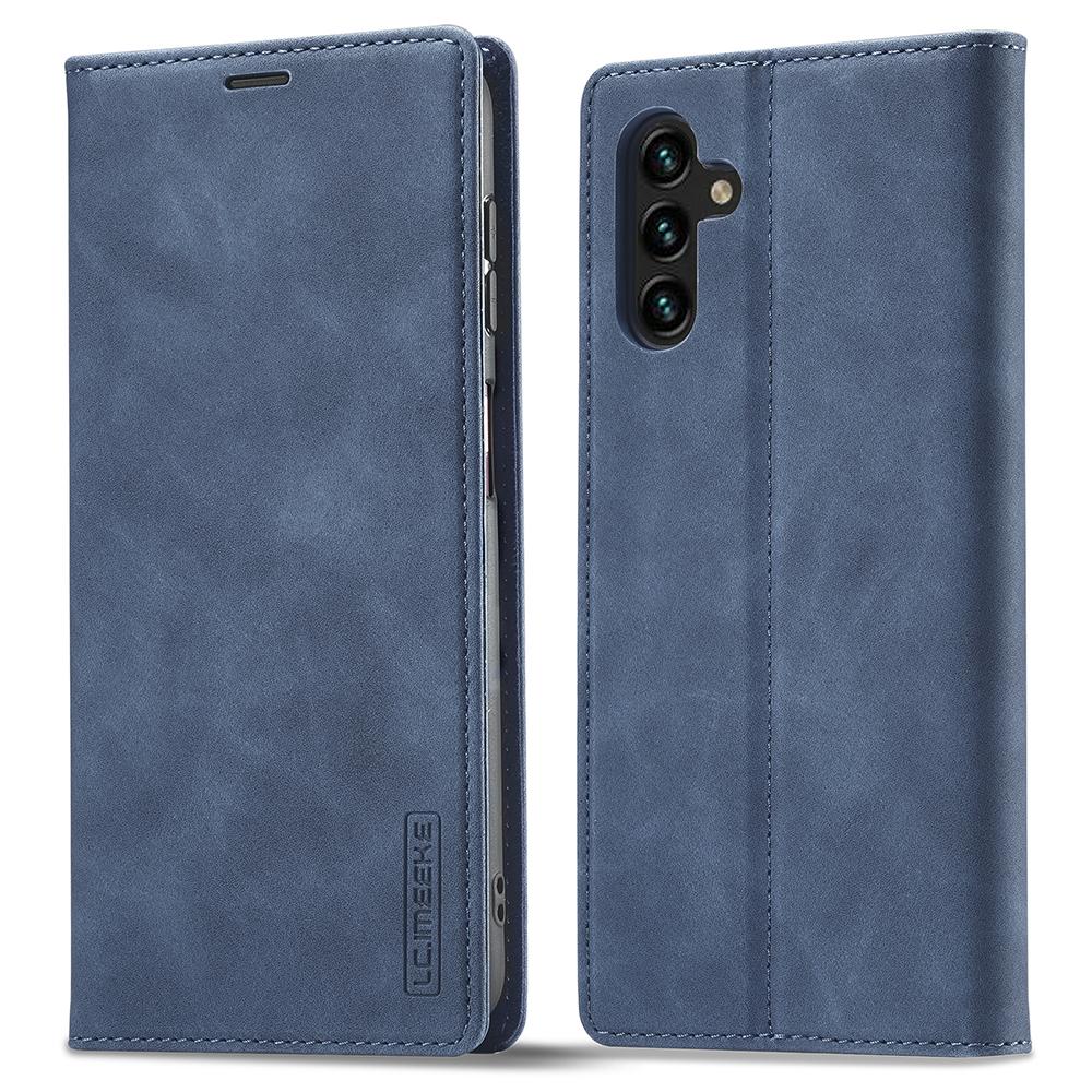 LC.IMEEKE For Samsung Galaxy A17 5G Etui Lommebok Mikrofiber Lær Telefondeksel