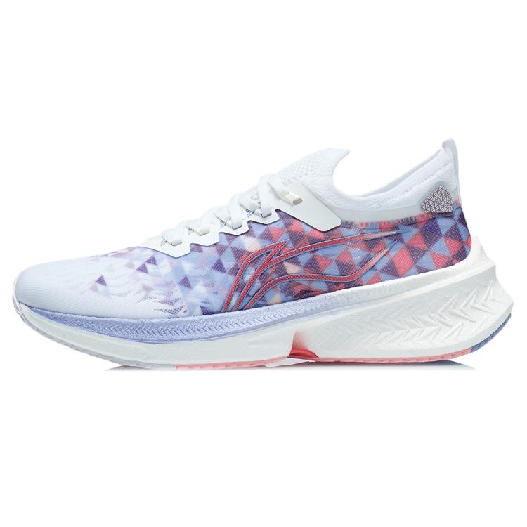 

Li Ning Feidian Discovery Breathable And Resilient Low top Running Shoes Women s White Blue ARMR006-8 39