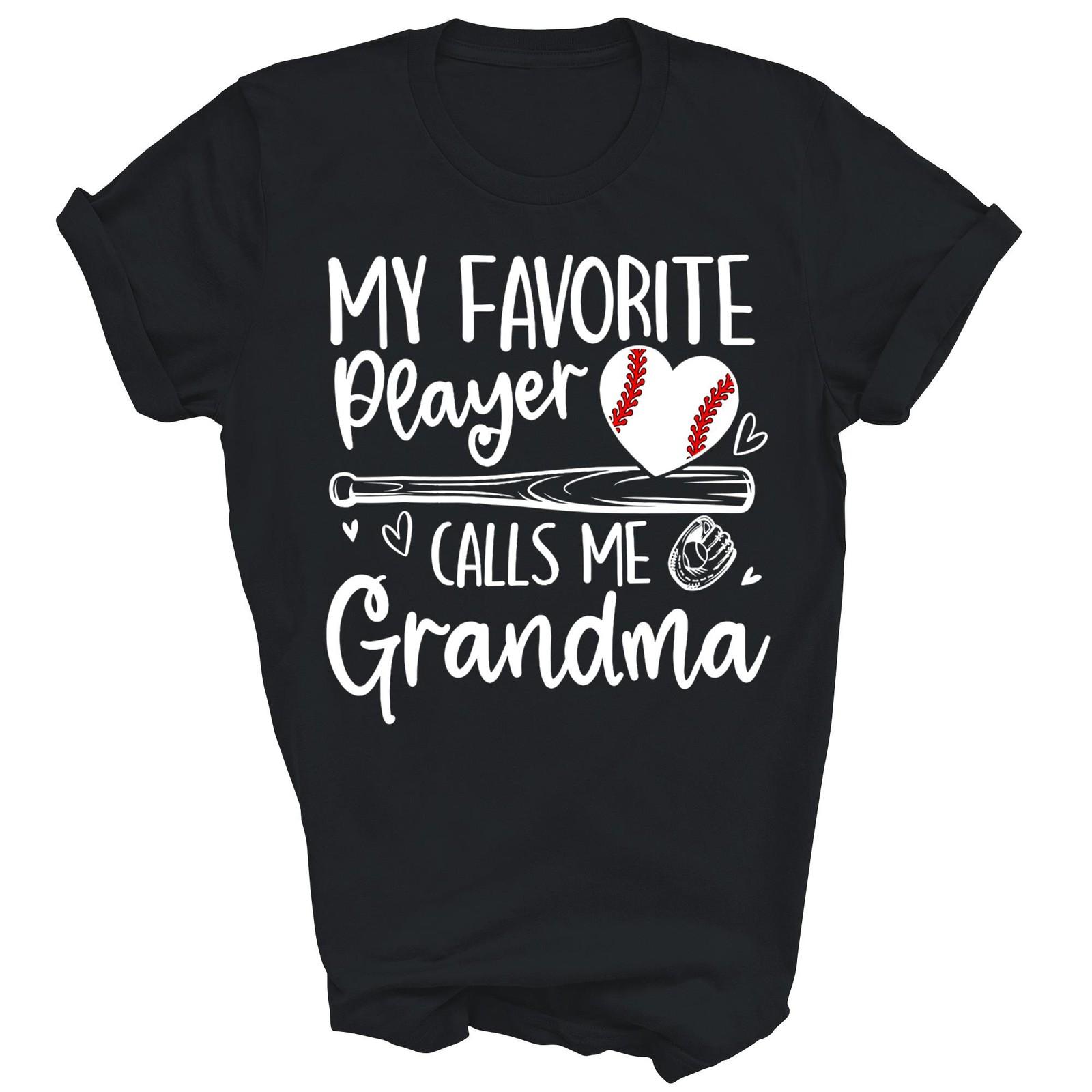 My Favorite Player Calls Me Grandma Unisex Shirt Gift L