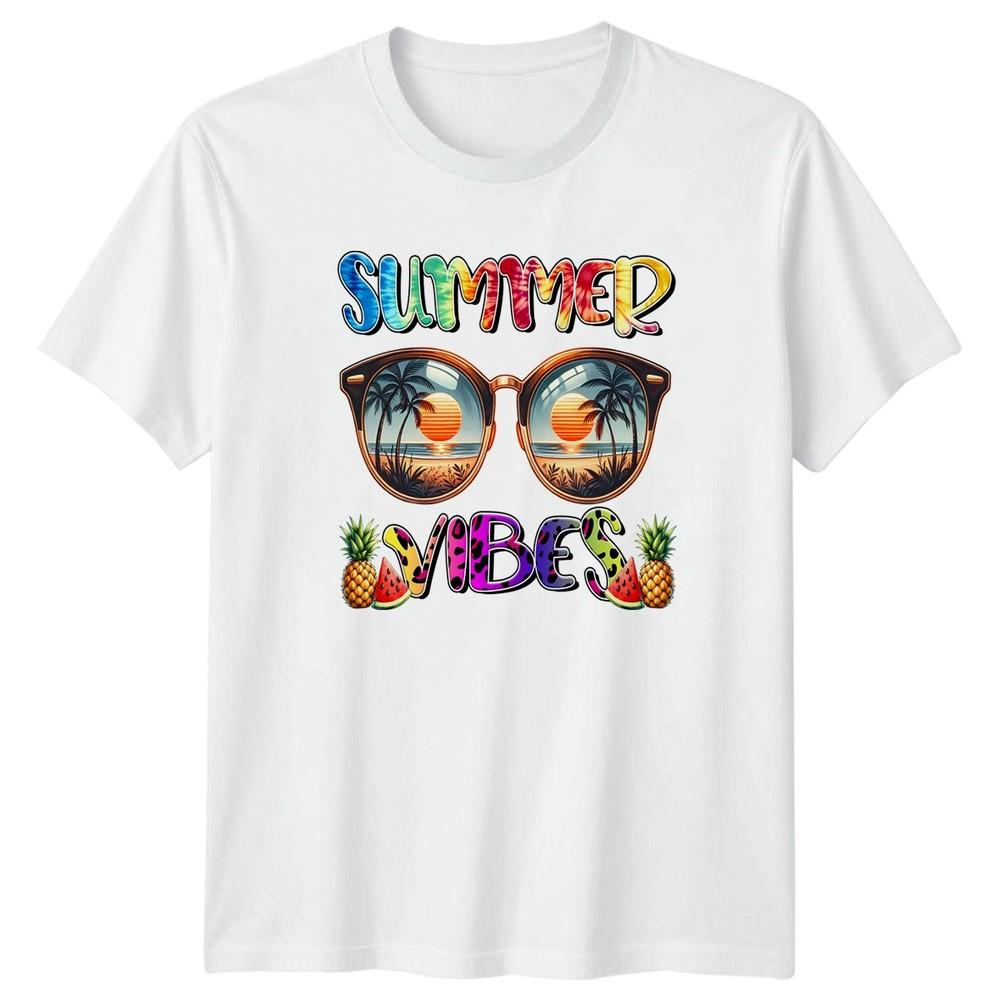 Summer Vibes TShirt Tropical Lifestyle Holiday Gift For Him And Her S