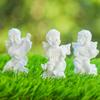 Nordic Style Resin Angel Gypsum Portraits Mini Cupid Figurines Plaster Sculpture Greek Mythology Statue Desktop Ornament Crafts