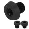 Billiard Cue Back Plug Screw for Connection Between and Extension Handle Billiard Accessories Billiard Cue Extension Bumper