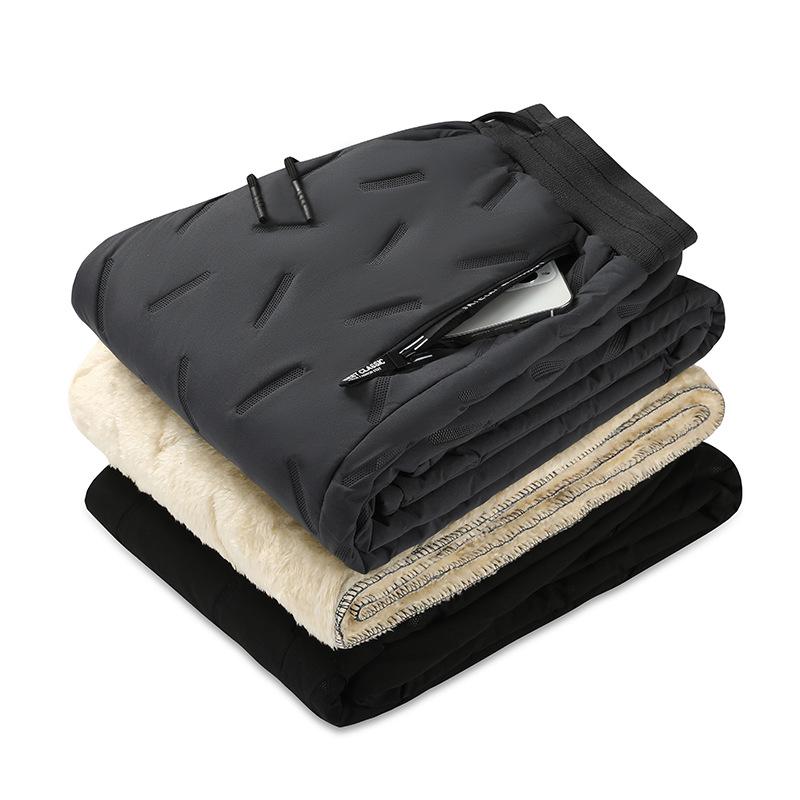 

Мужские зимние утепленные хлопковые брюки больших размеров, L-7XL, ультразвуковое утепление, прямой крой, с манжетами, для среднего и пожилого возраста. XL