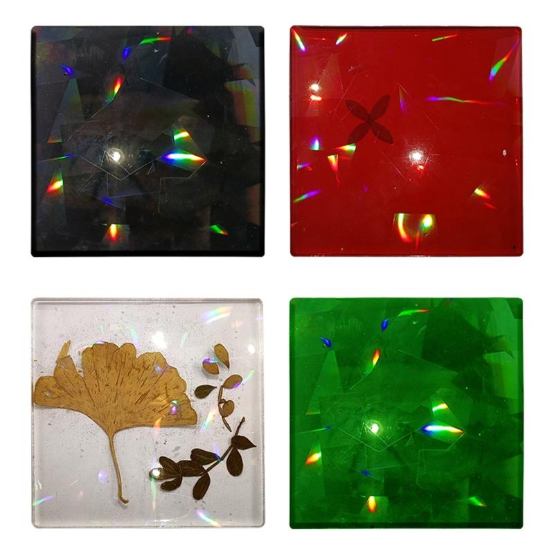 Placemat Tray Molds DIY Coaster Molds Silicone Tray Molds Epoxy Resin Casting Molds for DIY Casting Home Decoration