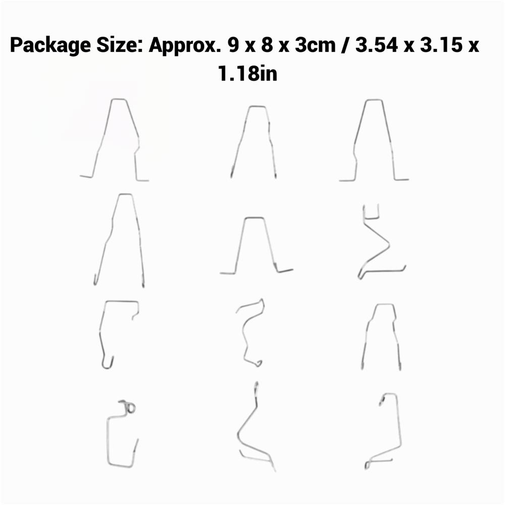 12Pcs Universal Headlight Retaining Clips Bulb Holder Clips Car Headlight Replacement