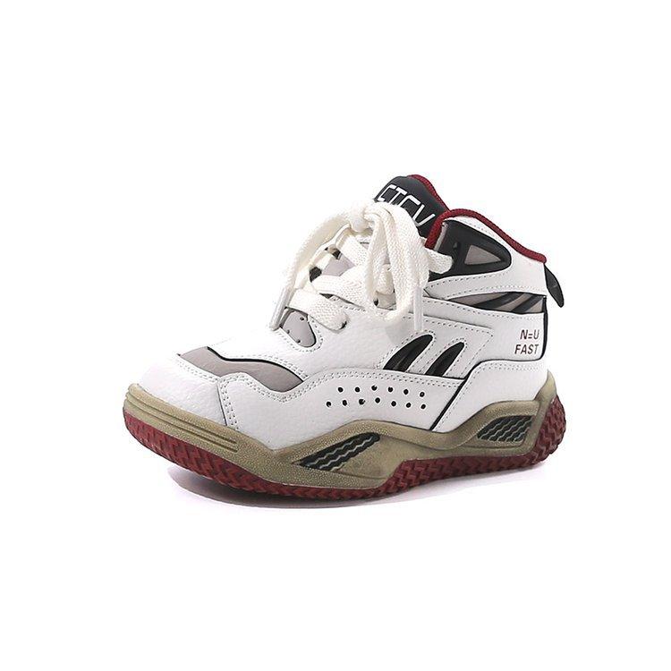 

Children s sports shoes 2025 autumn new air cushion non-slip boys basketball shoes medium and old children s girls shoes Korean version tide 37 yards, inner length 23.0cm