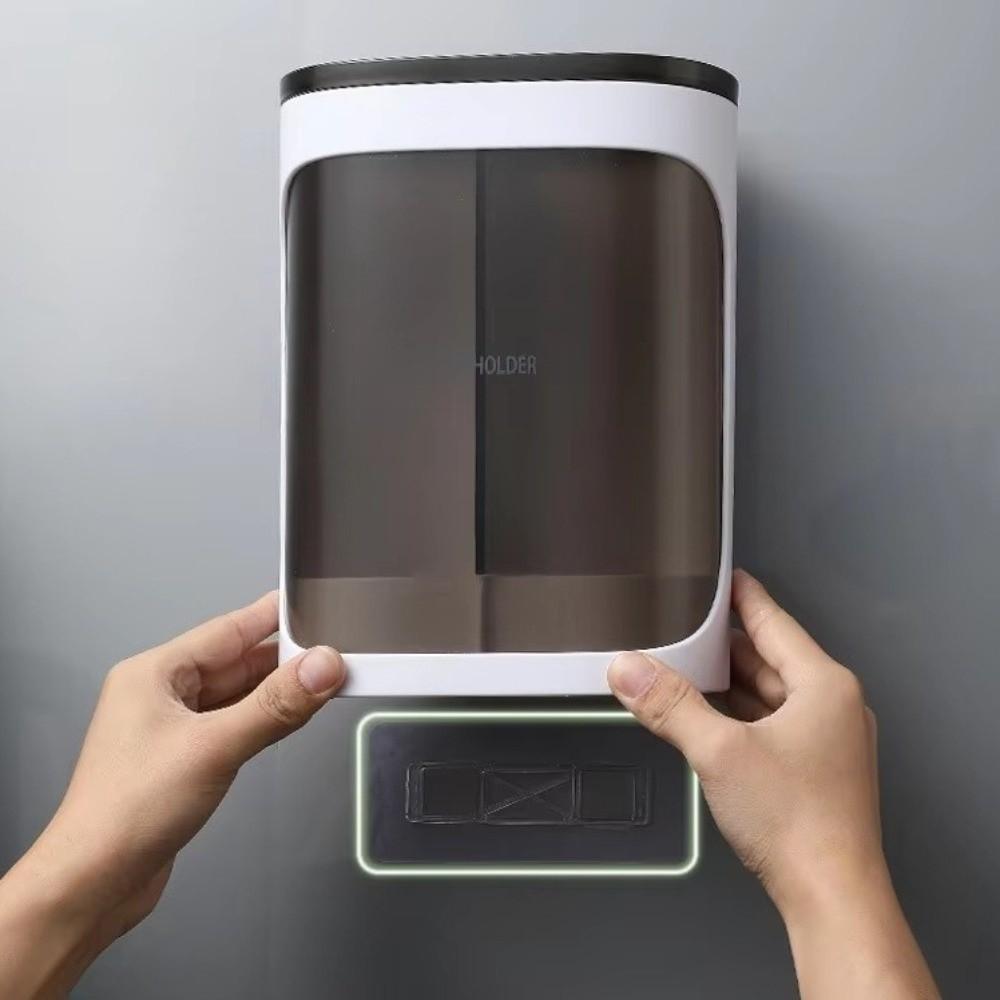 Punch-Free Wall-Mounted Cup Holder Space-Saving Disposable Cup Holder  Office Use