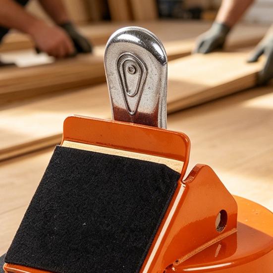 Floor Gap Fixer Heavy Duty Iron Suction Cup Floor Gap Repair Tool with Adhesive Pad Wood Laminate Textured Floors Floor Gap Remover