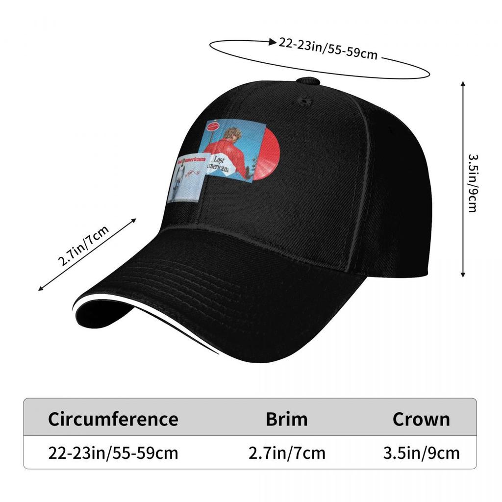 Baseball Caps MGK Lost Americana Rapper Trendy Graphic Female Male Sport Spring Hats