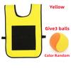 Sticky Jersey Outdoor Sports Toy Kindergarten Vest Sticky Ball Parent-Child Interaction Outdoor Play Throwing Toys For Children