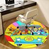 Scooby-Doo Chair Mat Round Carpet - Home Decor , Office Rug , Gift Suitable for Everyone. , Suitable for Bedroom , Living Room , Various Roo