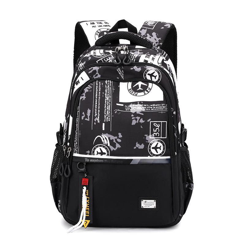 New Nylon Men's Backpack for Boys  Junior High School and College Students' School Bags and Casual Backpacks