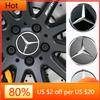 XHBNJ1 AMG W220 For AMG Benz 4pcs/set 75mm Car Wheel Center Hub Caps Cover for Mercedes Benz B/C/E/S Class A Class C200L GLC GLK CLA W1
