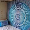 Mandala Bohemian Yoga Mat Plážový ručník Šátek Deka Indiánská závěsná tapiserie
