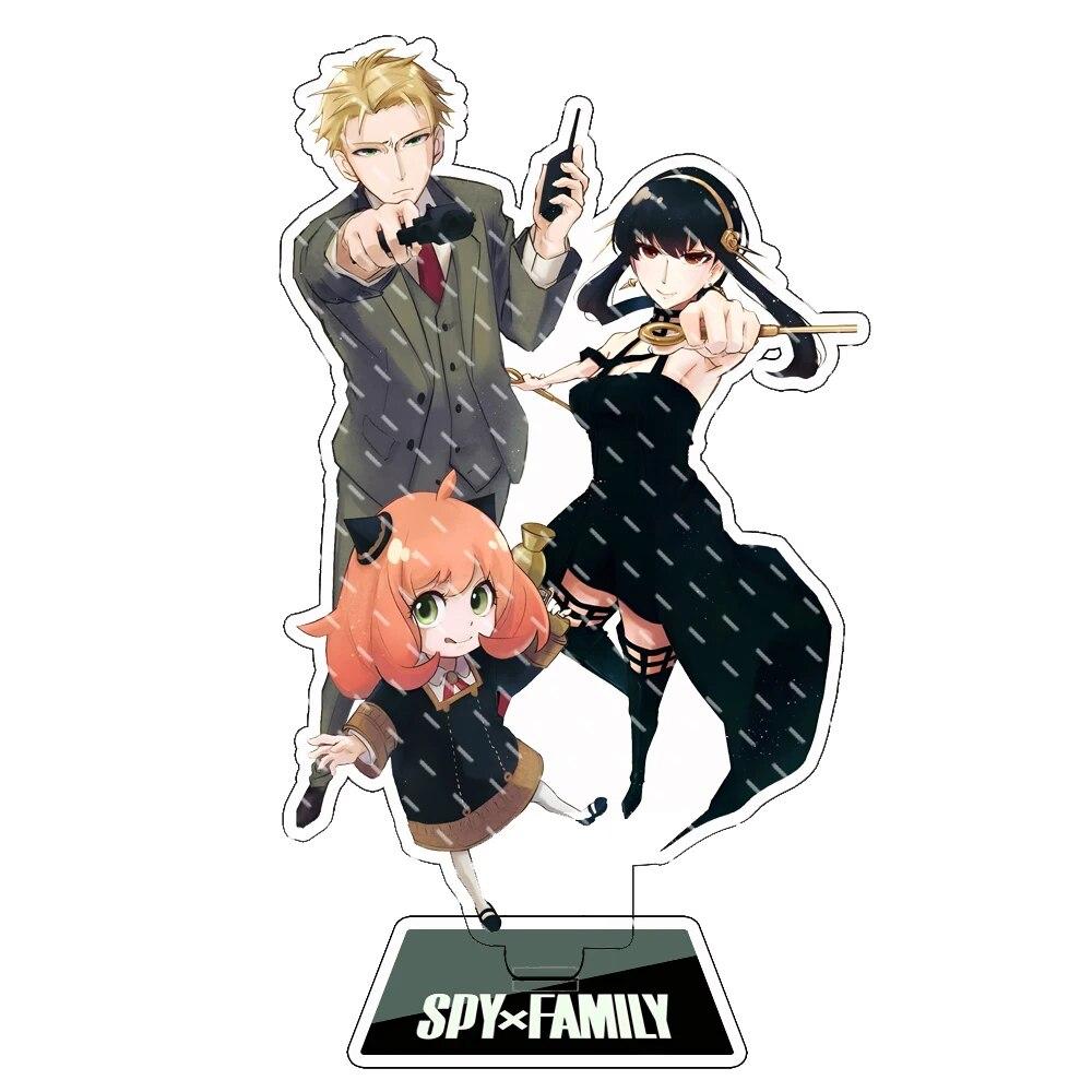 Anime Spy X Family Figure Cosplay Acrylic Stand Twilight Loid Forger Yor Forger Anya Forger Model Plate Collection Props Gifts