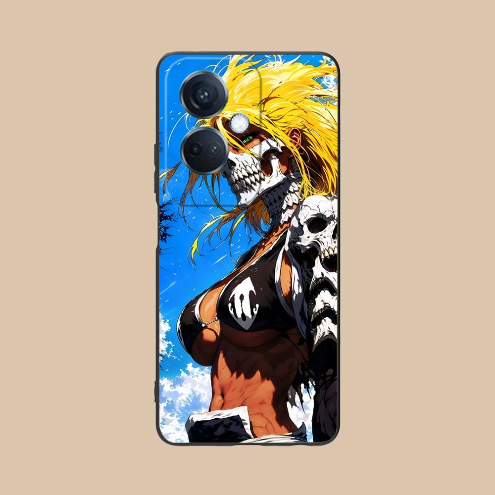 Bleach Tier Harribel Cell Phone Case for OPPO Reno 14 13 12 11 10 9 8 7 6 5 F T Pro 5G Colorful Printing Cover Pretty Cover