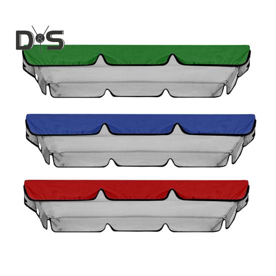 Baldachin de înlocuire pentru leagăn, rezistent la apă, anti-UV, 2-3 locuri, capac superior pentru leagăn, pentru grădină, verandă, terasa, leagăn, umbrire pentru soare