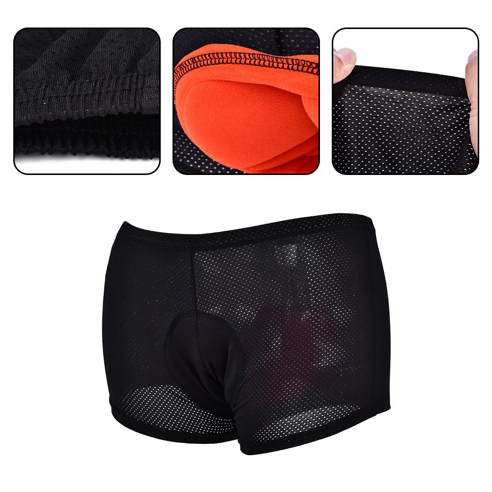 Unisex Outdoor Cycling Underwear 3D Padded Bike   Riding Shorts Pants (M)
