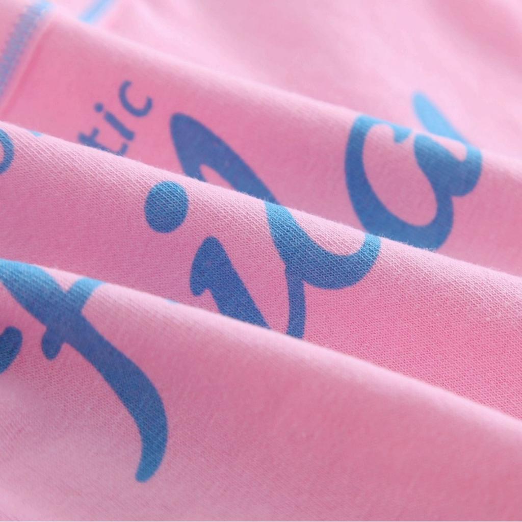 Female Spring and Summer Pure Cotton English Letter Print Low Waist Briefs