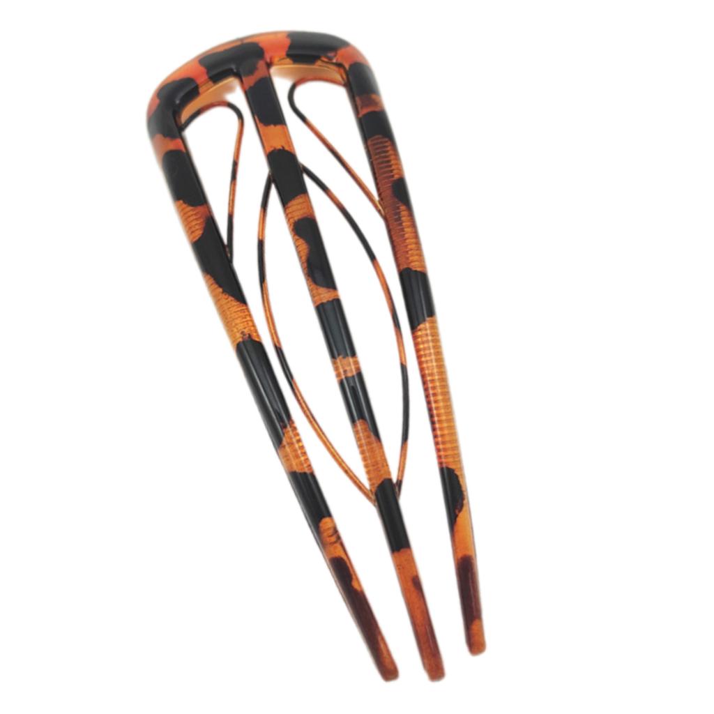 Traditional U-shape Hairpin for Women Plastic Hair Stick Combs and Sticks Hair Pin Nonslip Hair Clip Elegant Hair Decors