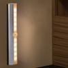 Motion Sensor LED Lights 10 LED Battery Operated Motion Light Magnetic Night Light Bar for Kitchen Cabinet Closet
