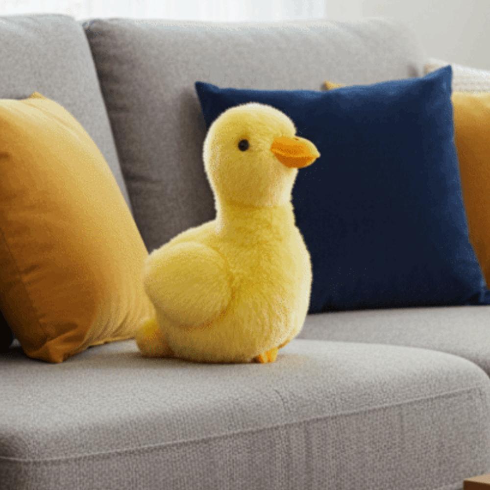 Yellow Duck Little Duck Plush Doll Soft Pillow Sitting Animals Plush  Children Gift