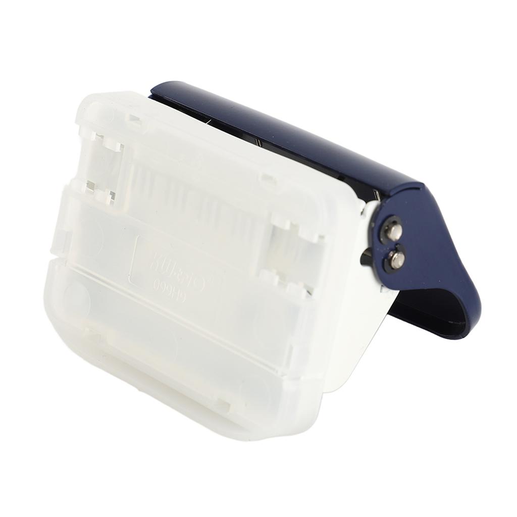 KW Trio 6 Hole Paper Punch Handheld Metal Hole Puncher 5 Sheet Capacity 6mm for A4 A5 B5 Notebook Scrapbook Diary