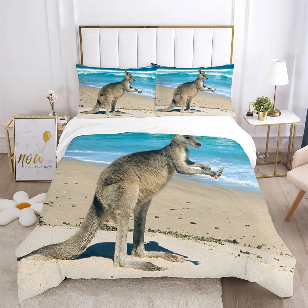 Cute Cat Bedding Comforter Set King Size,Duvet Cover For KidsTeens Boys Girls, Animal Pet Theme Bed Set +Pillowcases Bedclothes