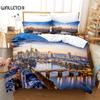 City Night Scene Bedding Set Duvet Cover Set 3d Bedding Digital Printing Bed Linen King Queen Size Bedding Set Fashion Design