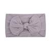 48 colors Baby Bowknot Hairband Broadside Headband Kids Girls Boutique Elastic Protect Turban Headwear Baby Hair Accessories
