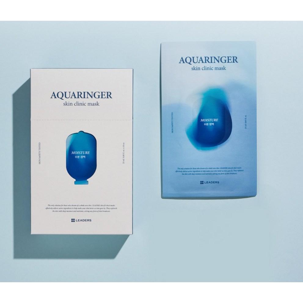 Leaders Aquaringer Skin Clinic Mask 25ml, 10 Sheets, 1 Pack