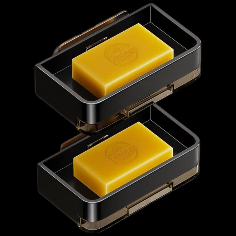 

Adhesive Wall-Mounted Draining Soap Holder