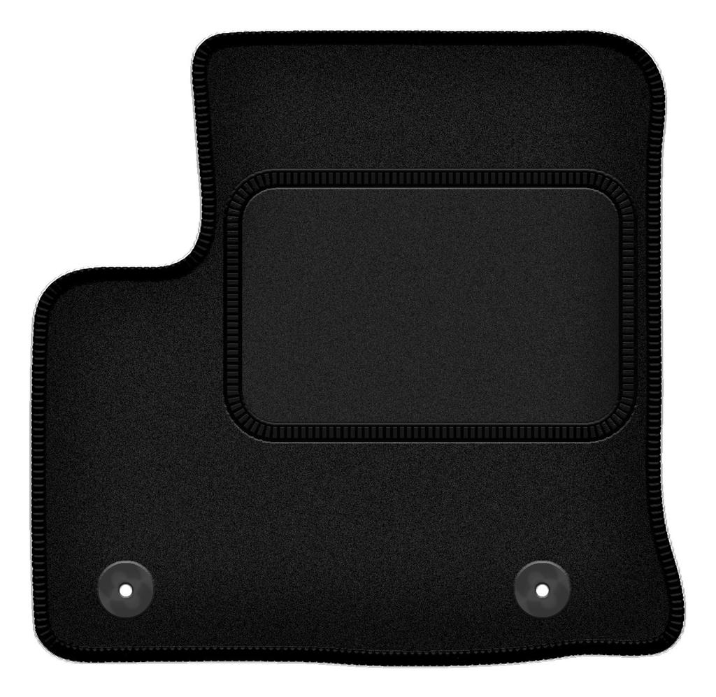 Driver's mat black for: Opel Mokka-E crossover (2020-)