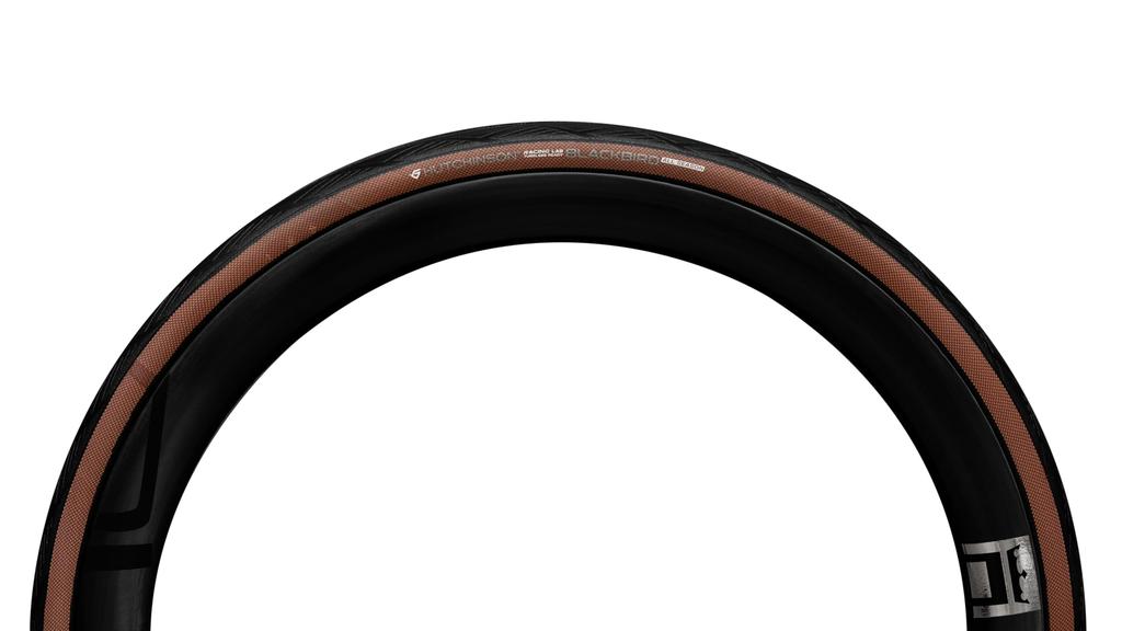 Hutchinson BLACKBIRD All-Season TAN Bicycle Tire 700x28 TLR PV533011