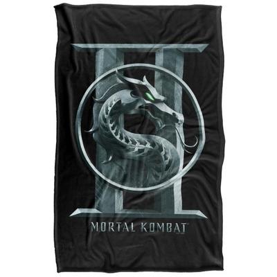 Mortal Kombat 2 Seal Logo Blanket