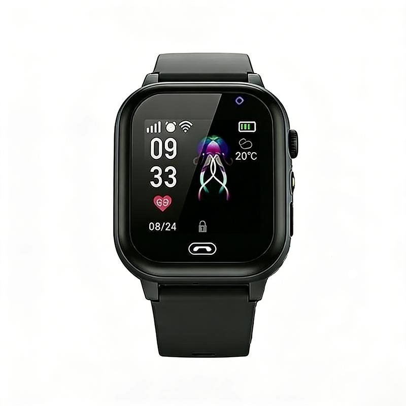 New Kids Smart Watch 5G GPS Location Video Call Sim Card SOS Child Camera Waterproof Upgrade For Boys Girls Add Earphone