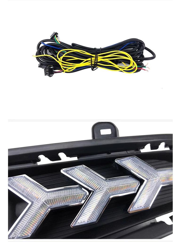 Honda Vezel HRV LED DRL & Multi-Color Turn Signal Fog Lights