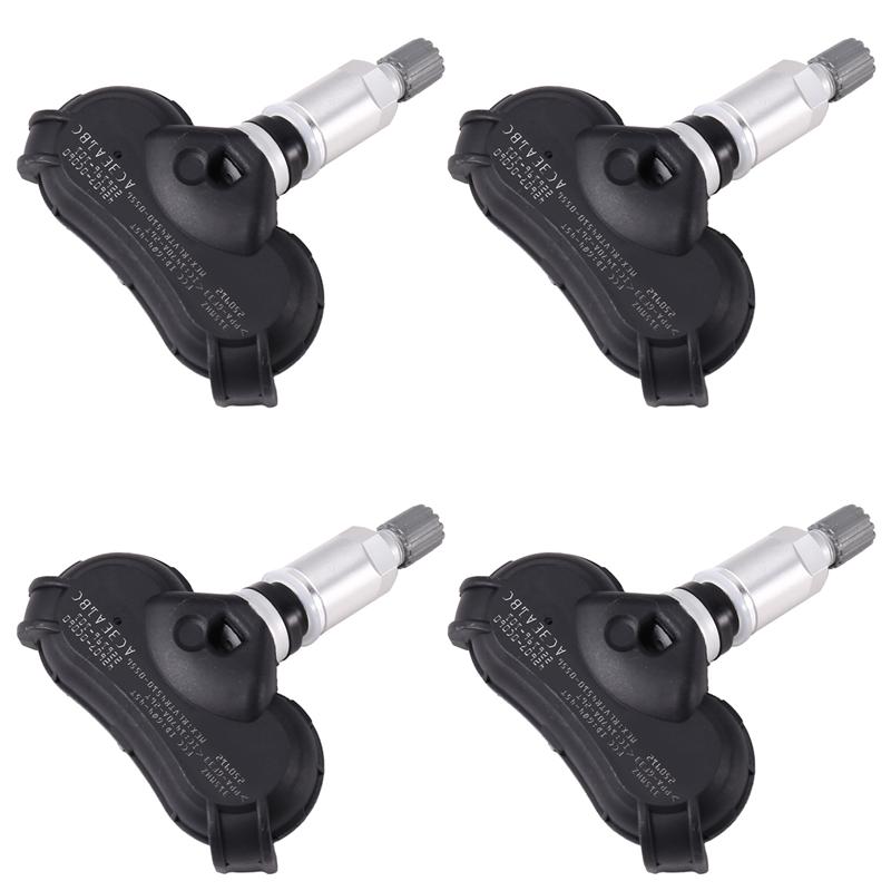 A28G-4Pcs Car Tire Pressure Sensors For Toyota Sequoia Sienna 2007-2018 42607-0C040 42607-0C060