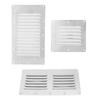 Boat Louvered Vent Rustproof 304 Stainless Steel Marine Ventilation Grille Cover with Screws for Yac