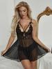 Sexy Underwear Women Suspenders Lace Transparent Dress Pajamas Lingerie Nuisette Femme Pijamas Hot Erotic Babydolls Sleepwear