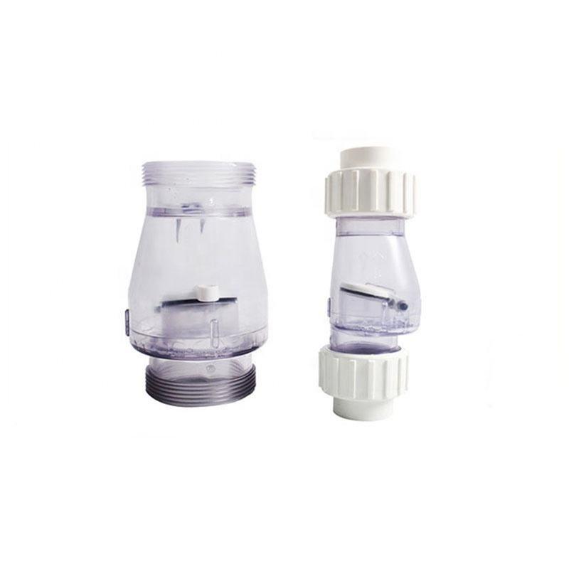 PVC One-Way Check Valve,1-1/2 Inch 2-Port, 30-0041 50 Psi For Swimming Pool Systems