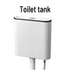 High-Pressure Toilet Flush Tank with Spray Gun Set