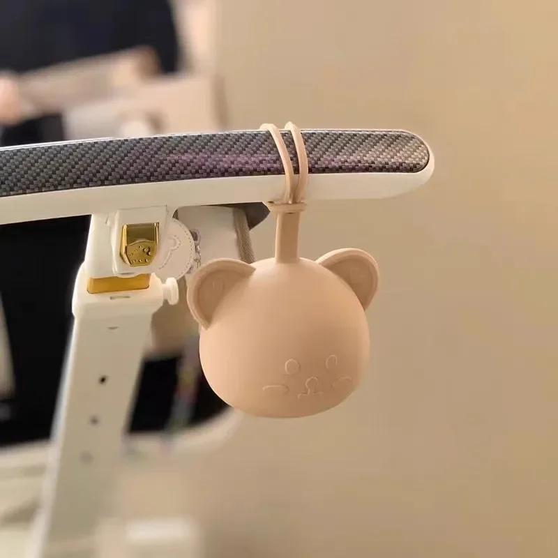 

Цельный корейский модный чехол для соски для колясок, милый мультяшный медведь, сумка для мамы, коробка для хранения сосков, силиконовая соска для хранения кофейный