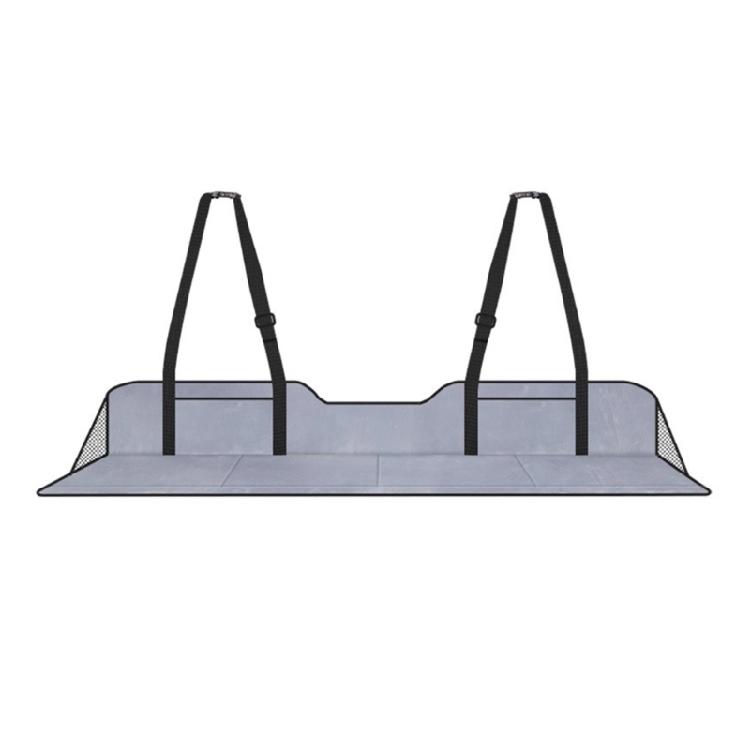 Portable Backseat Sleeping Pad Foldable Car Mattress with Side Mesh, Storage Bag for Beach, Fishing Camping Long Drives