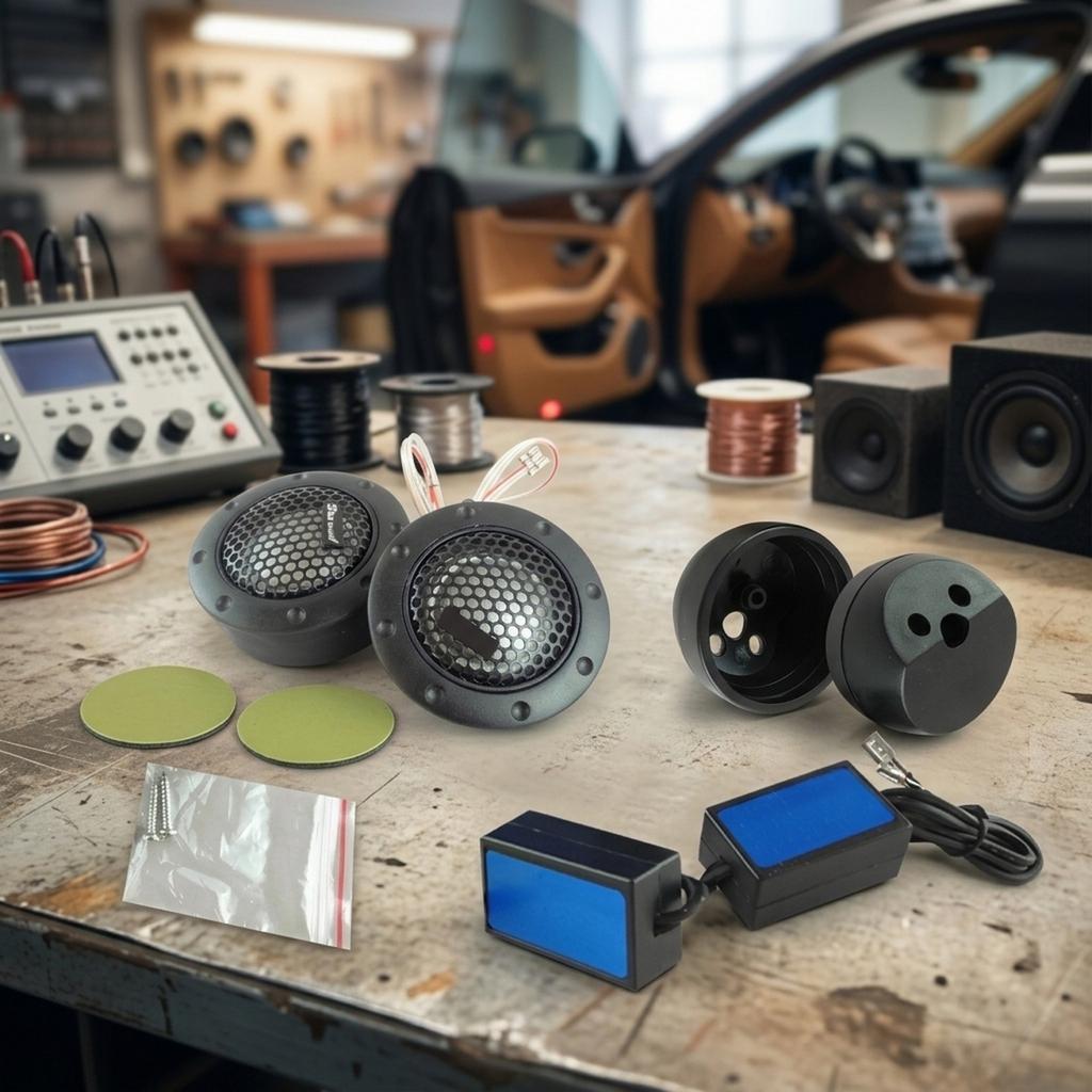 Speakers Tweeters Auto Replace Soft Dome 12-24V 1pcs