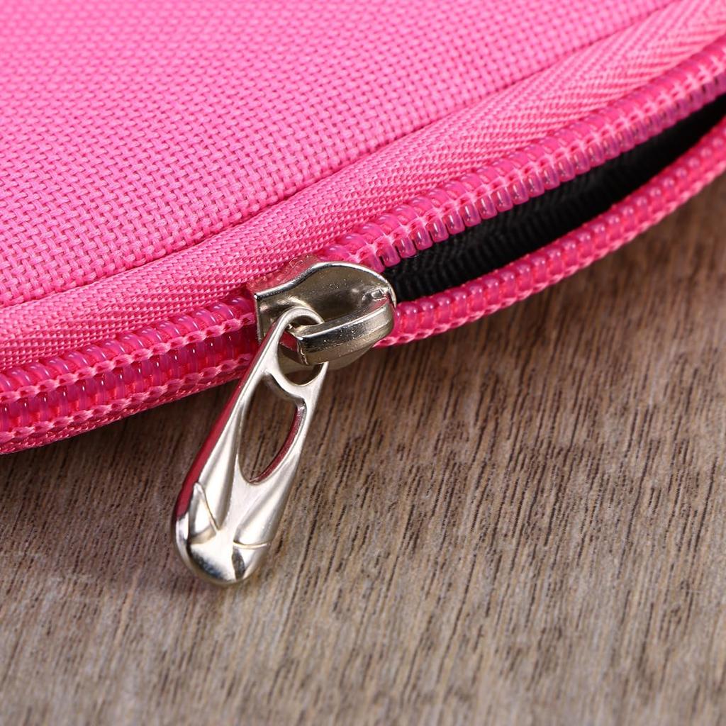 MAGICLULU 2pcs Portable Essential Oil Keychain Holder, Travel Bag with 10 Slots for 2ml Bottles, Lightweight Cloth Case with Sturdy Zippers and