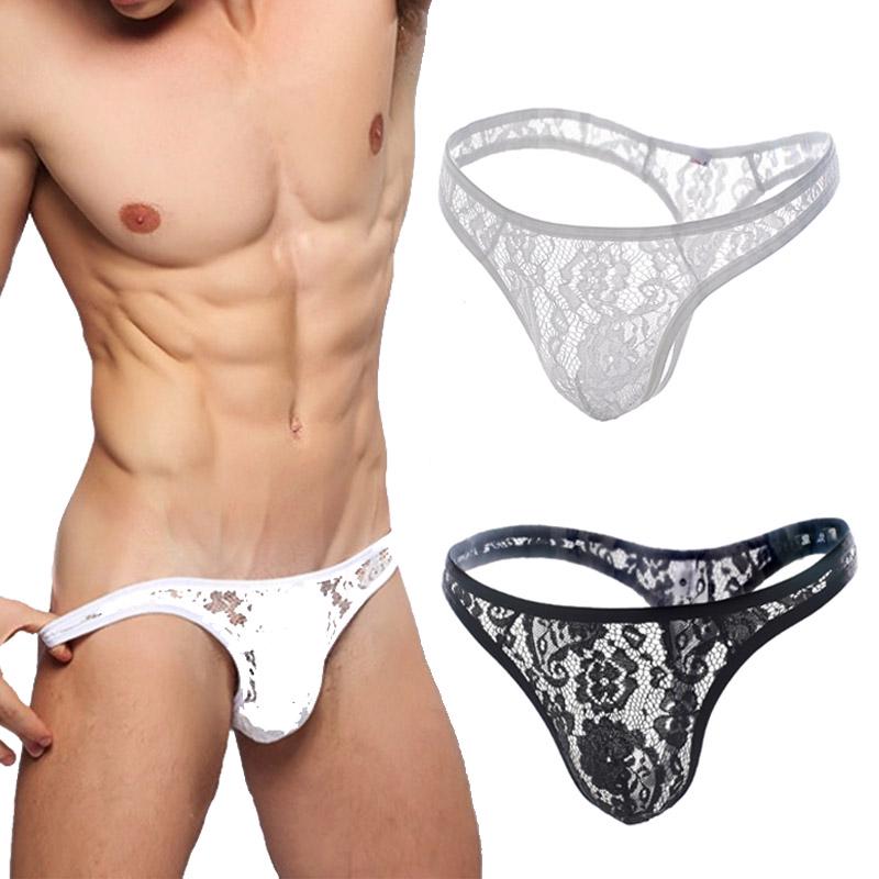 

Одежда Трусы Кружева Нижнее белье Нижнее белье Сумка Брюки Мужские стринги Сексуальные