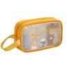 Large Capacity Cartoon PVC Cosmetic Bag Square Wash Pouch Cute Transparent Makeup Bag  Girl